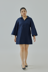 Versatile Sleeve Mini Dress