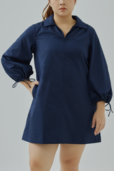 Versatile Sleeve Mini Dress