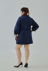 Versatile Sleeve Mini Dress
