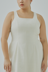 Fringe Hem A-Line Dress