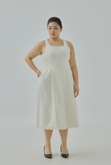 Fringe Hem A-Line Dress