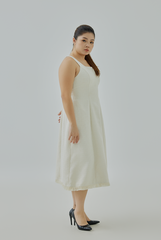 Fringe Hem A-Line Dress