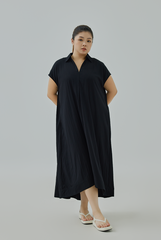 Johnny Collar Midi Dress