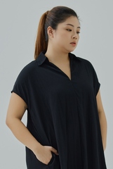 Johnny Collar Midi Dress