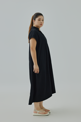 Johnny Collar Midi Dress