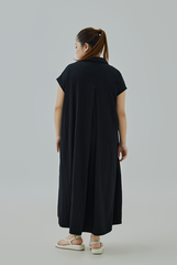 Johnny Collar Midi Dress