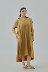 Johnny Collar Midi Dress