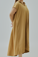 Johnny Collar Midi Dress