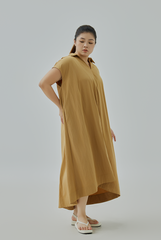 Johnny Collar Midi Dress