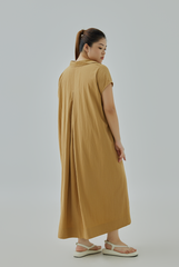 Johnny Collar Midi Dress