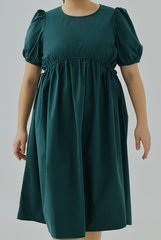 Self Scrunched Waist Dress