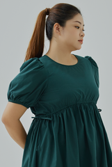 Self Scrunched Waist Dress