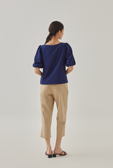 Nina Peg Leg Pants in Khaki