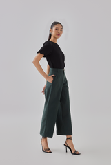 Sienne Cropped Wide Leg Pants