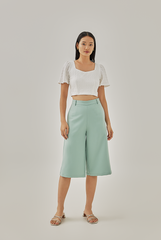 Jacinda Highwaist Culottes in Jade