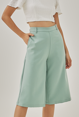 Jacinda Highwaist Culottes in Jade