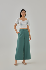 Vernette Wide Leg Pants in Marine