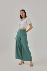 Vernette Wide Leg Pants in Marine