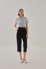 Laguna Straight Leg Pants in Black