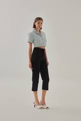 Laguna Straight Leg Pants in Black