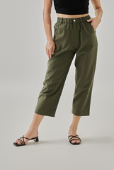 Lena Elastic Waist Pants