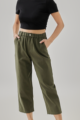 Lena Elastic Waist Pants