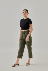 Lena Elastic Waist Pants