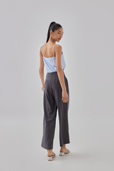 Erina High Waisted Straight Leg Pants