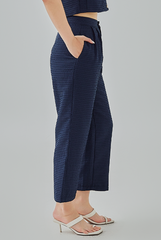 Remy Textured Straight Leg Pants