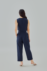 Remy Textured Straight Leg Pants