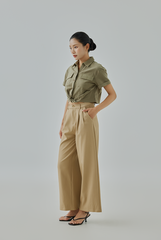 Kienna High Waisted Tailored Pants