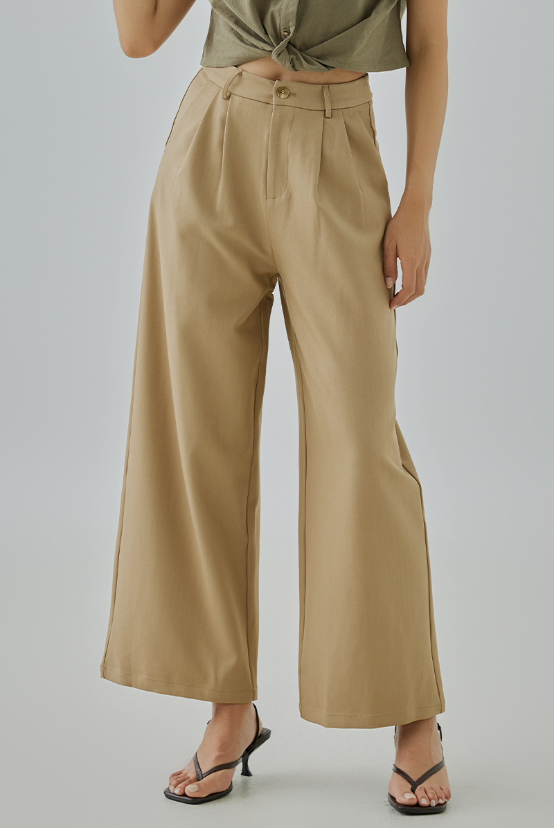 Kienna High Waisted Tailored Pants