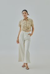 Kienna High Waisted Tailored Pants