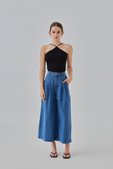 [B1F1] Tiff Wide Legged Denim Jeans