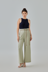 Olea High Waisted Wide Leg Pants