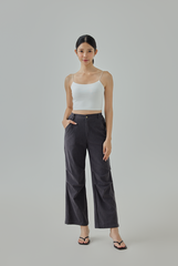 Rhea Corduroy Wide-Leg Pants