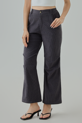 Rhea Corduroy Wide-Leg Pants