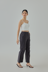 Rhea Corduroy Wide-Leg Pants