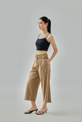 Andreana Corduroy Cropped Pants