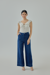 Brenda Wide-Leg Denim Jeans