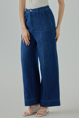 Brenda Wide-Leg Denim Jeans