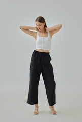 Nico Utility Wide-Leg Pants