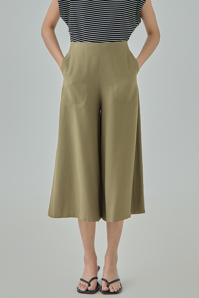 Lena Flat Front Culottes