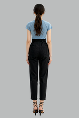 Lynette Elastic Waist Pegged Pants (Petite)