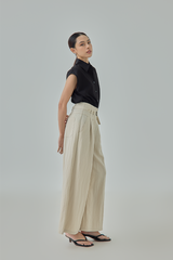 Rachel High Waisted Belted Pants
