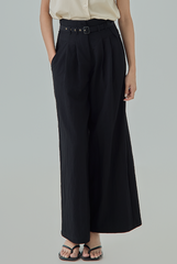 Rachel High Waisted Belted Pants