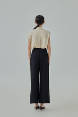 Rachel High Waisted Belted Pants