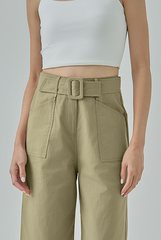 Nerina Belted Wide Leg Pants
