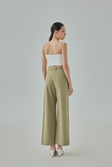 Nerina Belted Wide Leg Pants