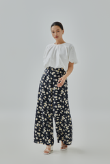 Marlowe Floral Printed Wide Leg Pants